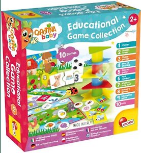 Carotina Baby Pre-School Toddler's Toy Educational 10 Games Collection
