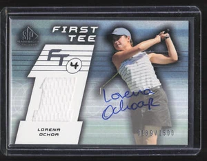 2003 SP Game Used #75 Lorena Ochoa Shirt Relic Auto /1500 - Picture 1 of 2