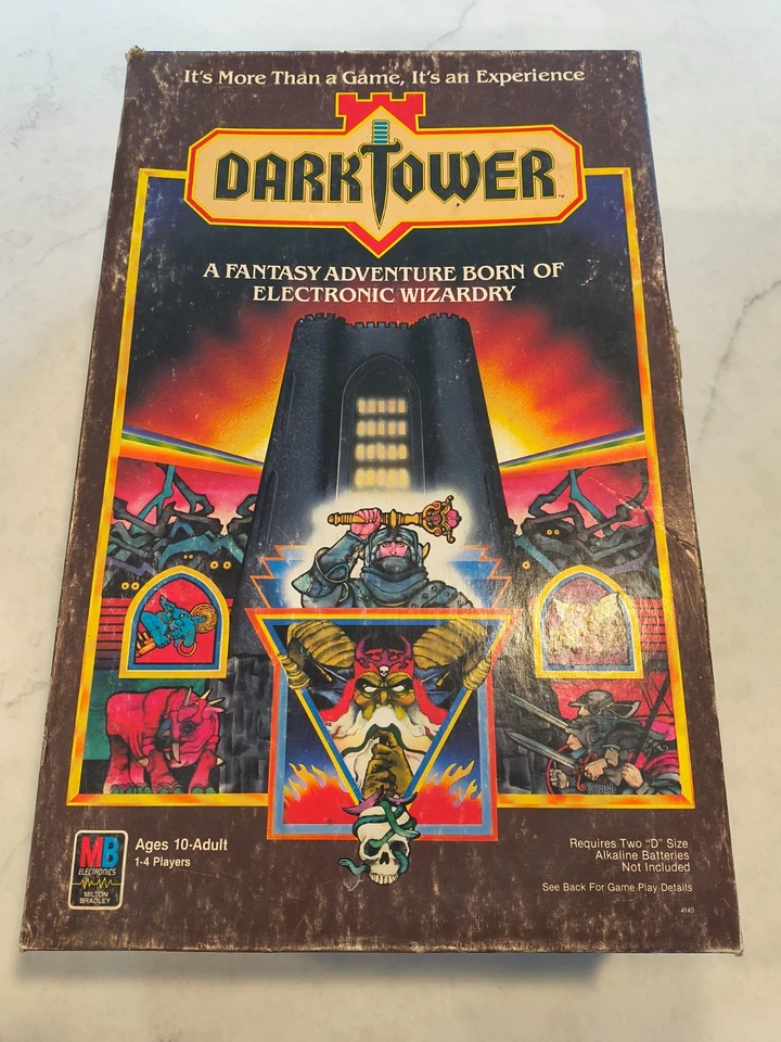 Vintage 1981 Dark Tower Milton Bradley RPG Board Game  NOT WORKING - Image 1 of 4