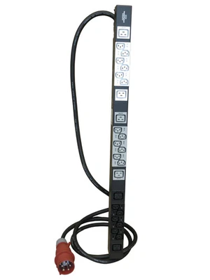 HP G2 P9Q64A 18x C13 12x C19 3 Phase 22kVA 32A 230V 0U Rack PDU 866817-034 - Image 1 of 4
