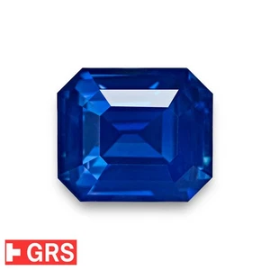 GRS Certified CEYLON Sapphire 1.14 Ct. Natural Untreated CORNFLOWER BLUE Rare - Picture 1 of 5