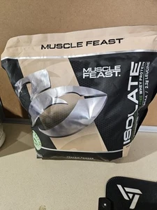 MUSCLE FEAST Grass-Fed 100% WHEY PROTEIN - 5lb - Vanilla - Picture 1 of 5