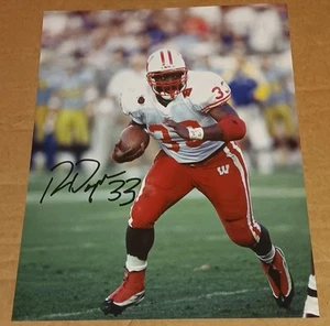 RON DAYNE WISCONSIN BADGERS SIGNED AUTOGRAPHED 8X10 PHOTO COA FOOTBALL NCAA - Picture 1 of 1