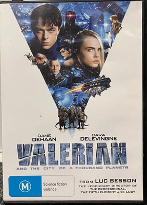 Valerian and the City of a Thousand Planets (DVD, 2017) - image 1 of 2