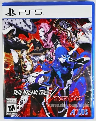 SHIN MEGAMI TENSEI V: VENGEANCE Nuevo PS5 Sony PlayStation 5 Juego ESRB Lanzamiento Foto 1 de 4