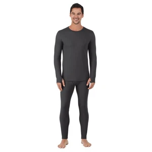 Mens Thermal Underwear - Cold Weather Heavyweight Base Layer 2-Piece Set - Mo... - Picture 1 of 6