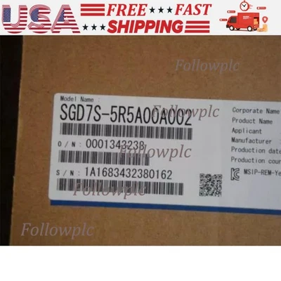 US FREE TAX  YASKAWA SGD7S-5R5A00A002 Servo Drive - Image 1 of 2