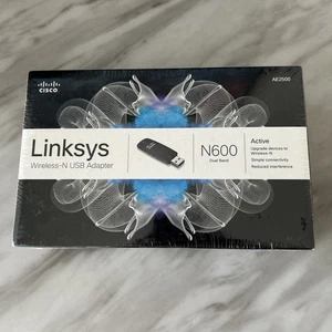 Linksys AE2500 Wireless-N USB Adapter - N600 Dual Band AE2500-NP - Picture 1 of 3