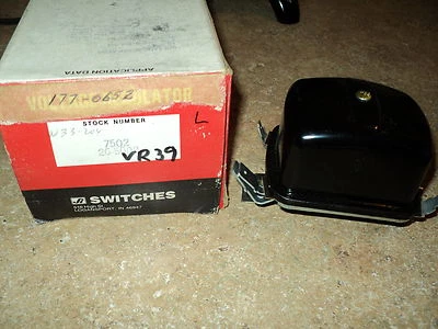 REGULADOR DE VOLTAJE 67-74 VW 60-72 ALFA ROMEO 67-69 PORSCHE 60-63 SABB VR39 VR-39 Foto 1 de 4