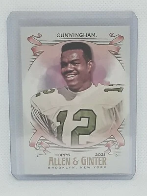 Randall Cunningham 2021 Topps Allen & Ginter Baseball - #277 Philadelphia Eagles - Image 1 of 2