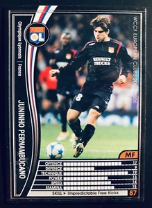 2005-06 Panini WCCF Juninho Pernambucano OL Lyon black soccer card - Picture 1 of 1