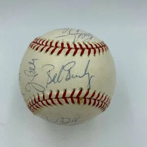 RARE 2001 Arizona Diamondbacks World Series Champs Team Signed Baseball JSA COA - Picture 1 of 8