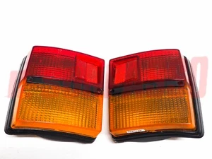 FANALI POSTERIORI DESTRO SINISTRO NERI AUTOBIANCHI A112 1 2 SERIE + ABARTH LEART - Picture 1 of 3