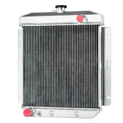 4Row Aluminum Radiator Fit 1954 1955-1956 Ford Customline Club Country Sedan V8 — 第 1/4 张图片