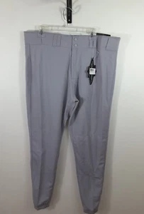 Easton Mens Pro Plus Baseball Pants Gray Size XL - Picture 1 of 4