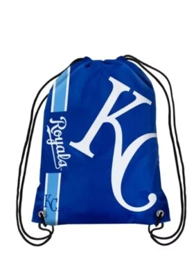 KANSAS CITY ROYALS MLB CURVE CINCH DRAWSTRING BACKPACK BY FOCO FREE SHIPPING - Image 1 of 2