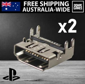2 x PS4 HDMI Port Socket (Sony PlayStation 4) Replacement Parts - Picture 1 of 3