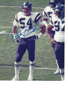 BILLY RAY SMITH  San Diego Chargers  signed color photo     COA - Picture 1 of 1