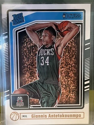 2024-25 Donruss Jumbo Rated Rookie Giannis Antetokounmpo #21 - Image 1 of 2