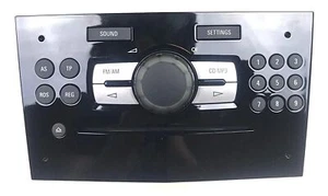 93169253, Original GM / Opel, Radio IDENT AZ, CD30 MP3 "PIANO BLACK", Corsa D - Bild 1 von 6