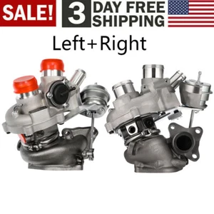 For Left+Right TWO Billet K03 Turbo Ford F150 F-150 EcoBoost 3.5L 2011-2012 A - Picture 1 of 12
