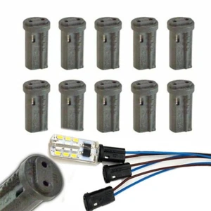 10x Halogen lampenfassung G4 Mit Kabel Sockel AC Niedervolt Hoch 12V Fassungen - Picture 1 of 6