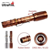 Tactical Police 10000lm XM-L T6 LED 3 Modes Flashlight Aluminum Torch Lamp AA