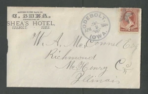 1886 Odebolt Ia Sheas Hotel - Picture 1 of 1