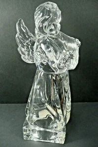 Mikasa Glass Angel Harp Full Lead Crystal Germany Herald Collection Amazing - Picture 1 of 12