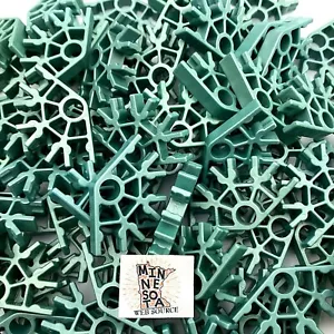200 Connettori Knex Verde Metallizzato 4 Posizioni - Ricambi K'nex Standard - Foto 1 di 3