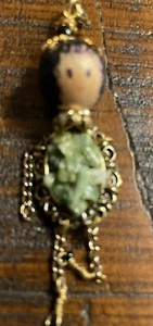 Vintage Japanese Pendant/Charm Articulated Handpainted  - Picture 1 of 4