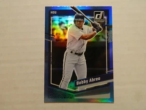 2023 Donruss Carolina Blue Foil Parallel Card of Bobby Abreu - Astros - Picture 1 of 1