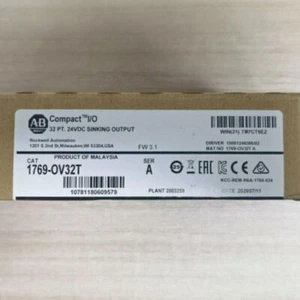 New Factory Sealed AB 1769-OV32T SER A Compact I/O Output Module 1769OV32T - Picture 1 of 4