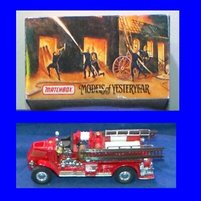 1920 Mack AC Fire Engine YFE-01 Matchbox Collectibles Models of Yesteryear 1994 - Image 1 of 4