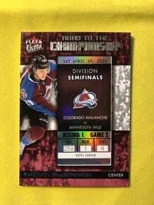 2014-15 Fleer Ultra Road to the Championship Nathan MacKinnon Avs - Picture 1 of 2