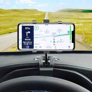 Car Dashboard Rotatable Adjustable Phone Holder Phone Stand Car Phone Holder - Photo 1/9