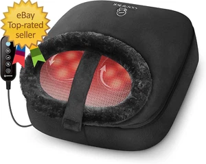 Foot Massager with Heat, Electric Foot Warmer for Women,Men Gifts, Shiatsu Feet - Picture 1 of 12