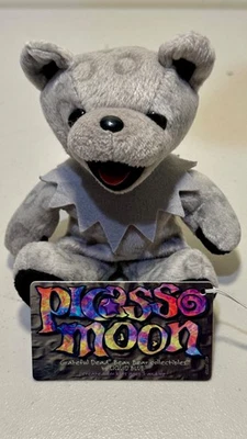 PICASSO MOON Grateful Dead Bear Peluche Azul Líquido Jerry Garcia Gorro Bebé & Co Foto 1 de 4