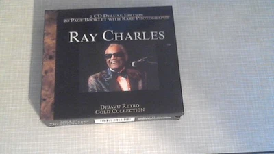 RAY CHARLES - " 2 CD DELUXE EDITION " (Hit-Compilation aus 2001, 40 Songs) - Bild 1 von 2