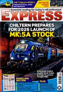 RAIL EXPRESS MAGAZINE DEC 25 - Picture 1 of 1