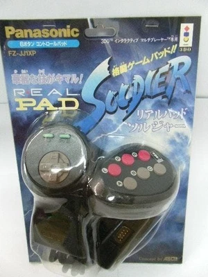【New】FZ-JJ1XP 6 Button Controler Pad Panasonic 3DO Real Pad Soldier Capcom Japan - Image 1 of 3