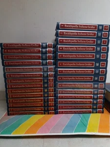 enciclopedia italiana grolier 20 volumi, 8 aggiornamenti, 2 dizionari - €8 - Foto 1 di 24