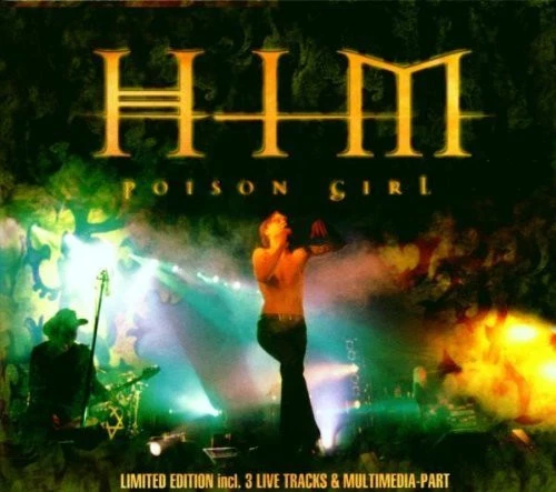 HIM Poison girl-Ltd. Edition (& 3 live/multimedia, 2000, digi) [Maxi-CD] - Bild 1 von 1