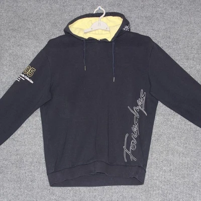 Fubu The Collection Mens Hoodie Size L Blue NYC Style F-05 Pullover - Image 1 of 4