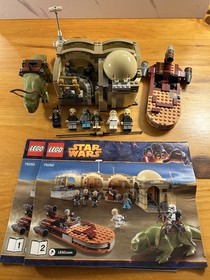 RETIRED LEGO Star Wars Mos Eisley Cantina set 75052 with Manual Missing 2 Figs