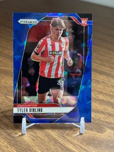Tyler Dibling 2024-25 Panini Prizm Premier League EPL Blue Ice /75 Rookie RC - Picture 1 of 2