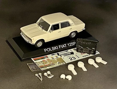 POLSKY FIAT 125P #23 CISCIENZYNSK-ROSANSKI RALLYE MONTECARLO 1977 Transkit 1:43 - Immagine 1 di 4