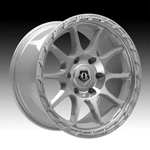 TIS 563BS Brushed Silver 22x12 8x6.5 -44mm (563BS-2228144) - Picture 1 of 3