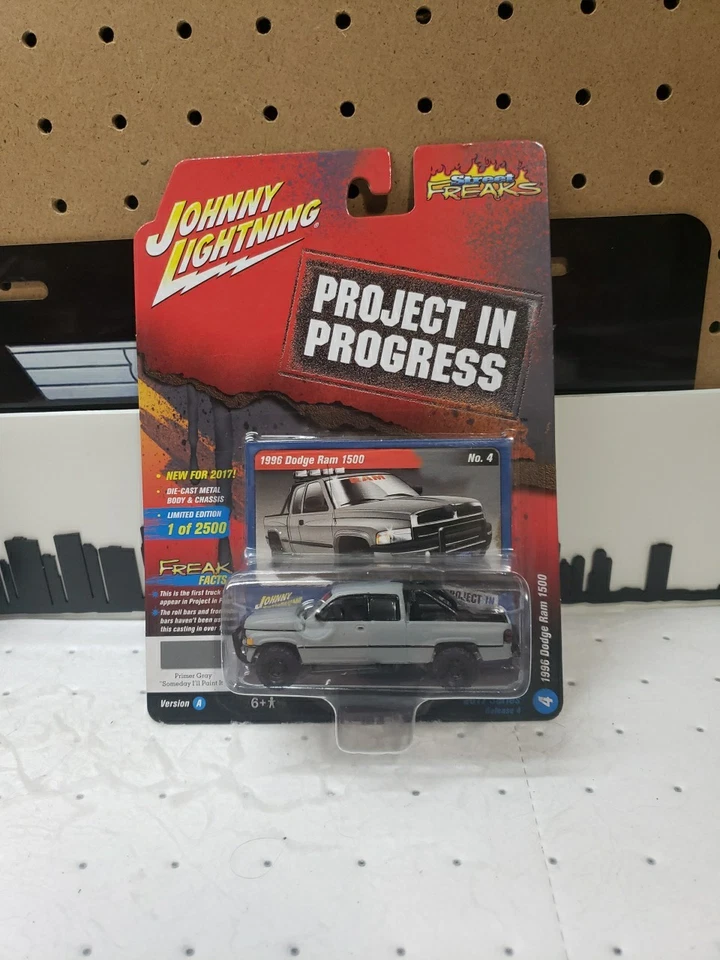 Johnny Lightning 1996 Dodge Ram 1500 Project In Progress In Primer 1 Of 2500 - Image 1 of 3