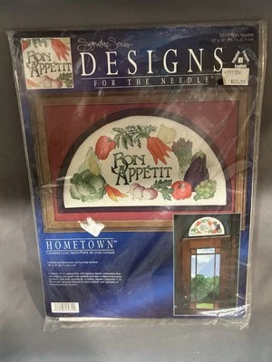 Kit de punto de cruz contado Designs for the Needle Bon Appetit 18 "por 10" #5612 Foto 1 de 3